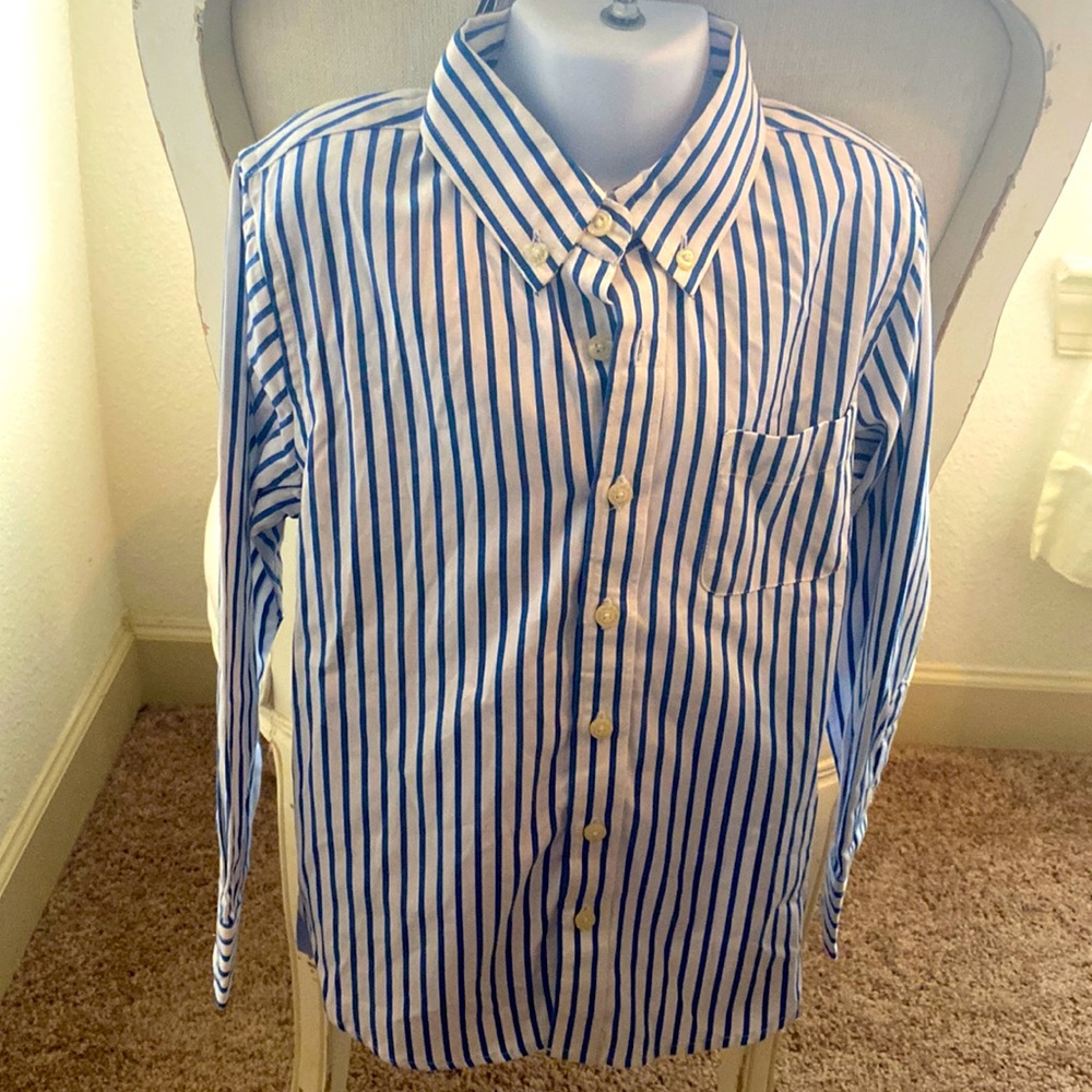 Eland boys stripe shirt  size 7